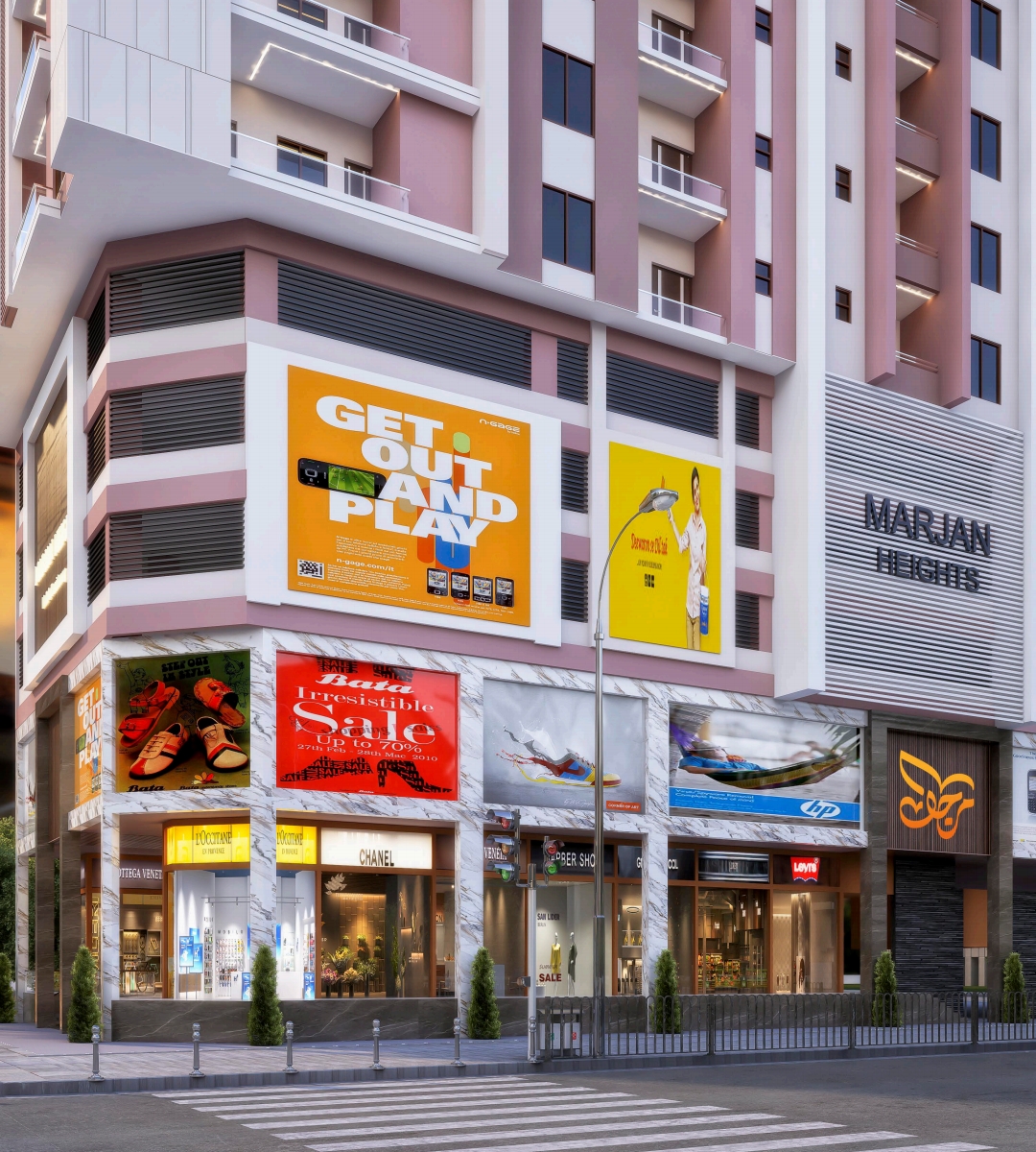 Marjan Heights Mall & Residency